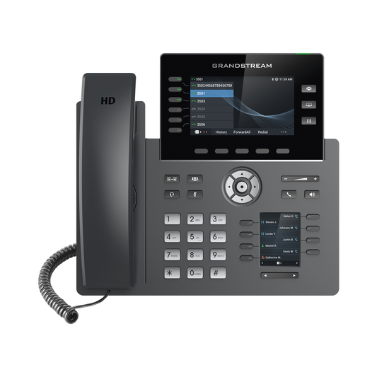 High Performance 6-Line High-End Carrier-Grade IP Phone with Gigabit Ports