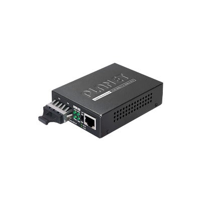 Advanced Connectors SC, up to 6.21 miles (20 km), SM, 10/100/1000Base-T to 1000 Base-SX/LX Gigabit Media Converter