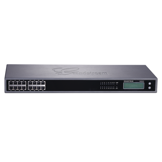 Reliable Grandstream 16-Port FXS Analog VoIP Gateway, 1 50-pin Telco with Rackmount