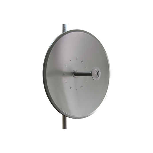 High Performance 25 dBi Dish Antenna for Carrier Class Links (3.3 - 3.8 GHz).