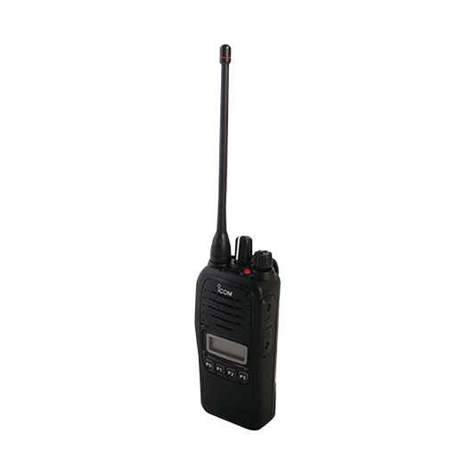 Reliable 128 Channels. Includes Battery, Analog Portable Radio, 4 W, with Display, Antenna, Charger and Clip, Frequency Range 400-470 MHz