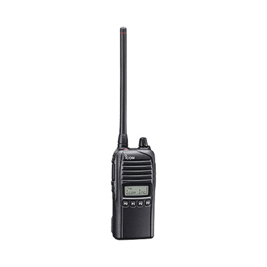 Reliable 5W, Portable Digital Radio NXDN, Trunking and Multi Trunking.  Supplied with Battery, 128 Channels, 136-174MHz, and Antenna., Digital & Conventional, Charger, Submersible IP67. Analog, Belt Clip