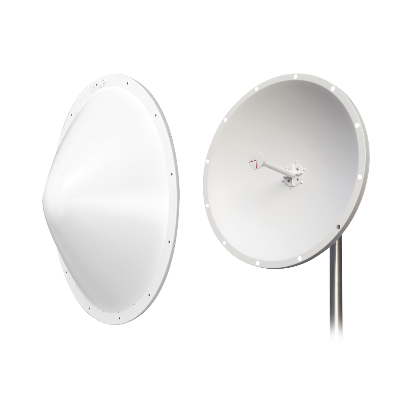 Advanced distance up to 15 km, N-female connectors, Antenna and radome kit, extended frequency range (4.9 to 6.5 GHz), includes jumper, 28 dBi gain