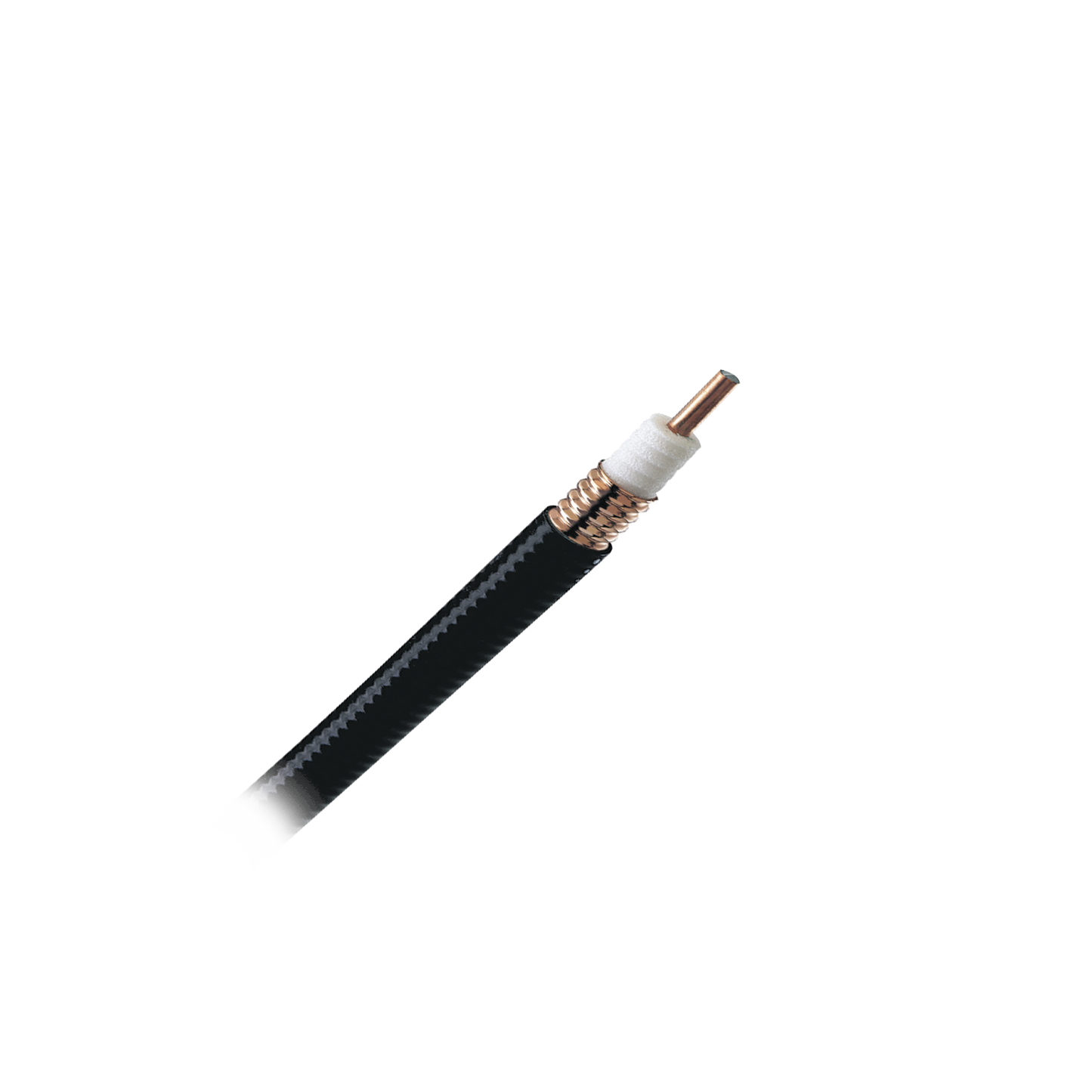 Best Black PE Jacket, Corrugated Copper, Heliax Low Density Foam Coaxial Cable