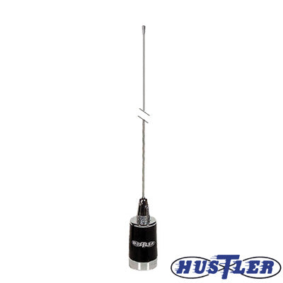 Affordable 3 dB gain, 200 W, 130 cm / 51 in. maximum length., Frequency Range 148 - 174 MHz, VHF Mobile Antenna, Field Adjustable