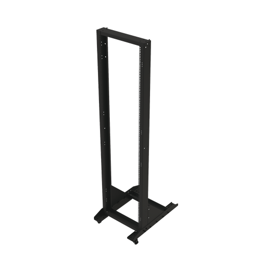 High Performance "L" Type Base, 2-Post Open Movil Rack, 45 Units