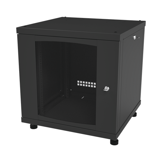 Reliable 19" 12U Professional Network Cabinet, Depth 638 mm, Standard Rack