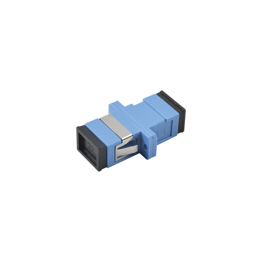 Affordable Simplex Fiber Optic Coupler Module SC / PC to SC / PC Compatible with Single Mode Fiber