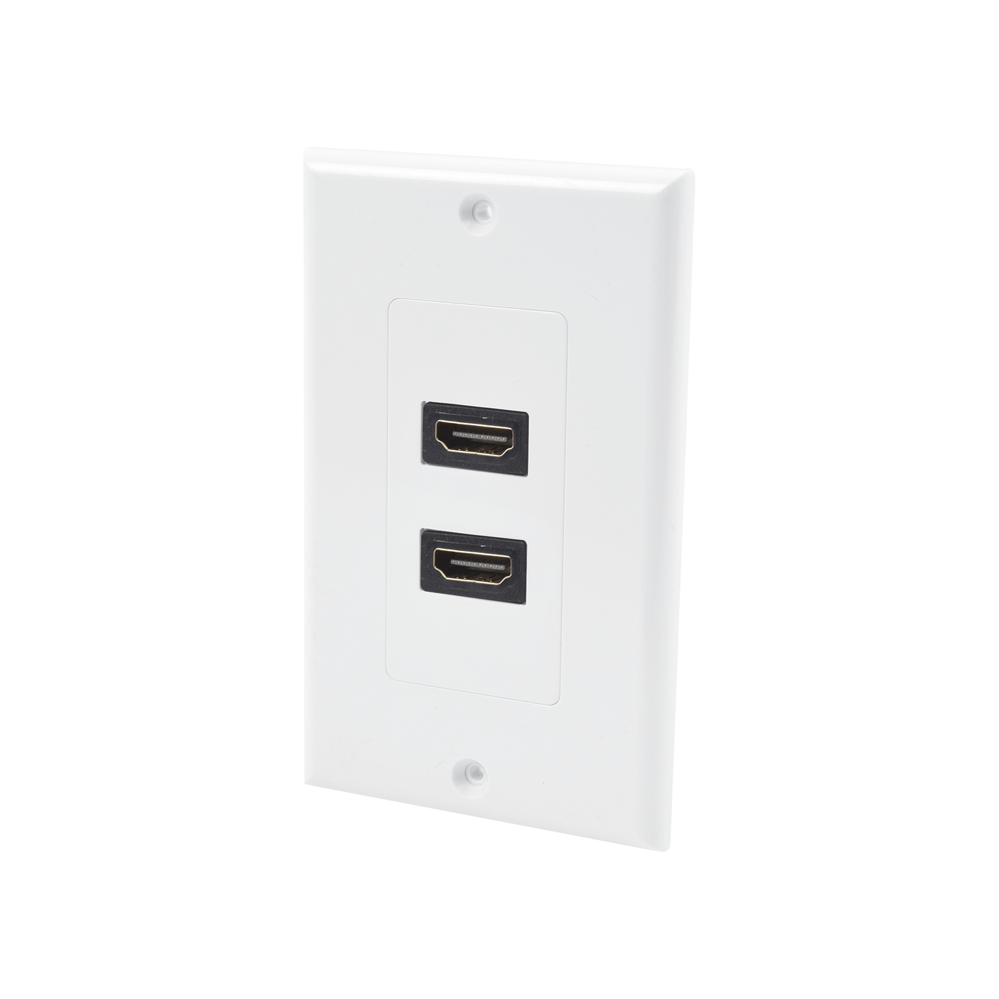 High Performance Wall Plate 2 Ports HDMI Female to Female