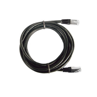 Affordable Patch Cord FTP Cat6 - 1.64 ft (0.5 m) - Black