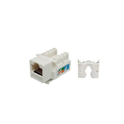 Advanced Jack 110 Category 5e, for faceplate Keystone - White Color