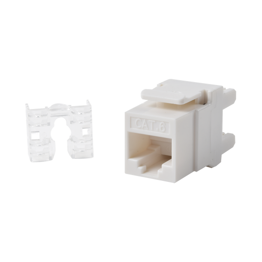 Advanced 180º White Color, Jack Keystone cat6 Module