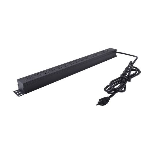 Advanced PDU vertical multicontact bar with14 outputs 125V / 15A, NEMA type contacts