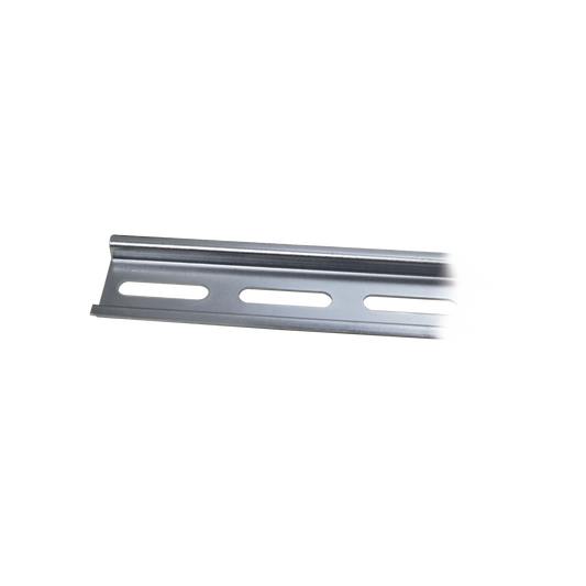 Reliable 1-meter Length, Standard DIN Rail 35mm Slotted