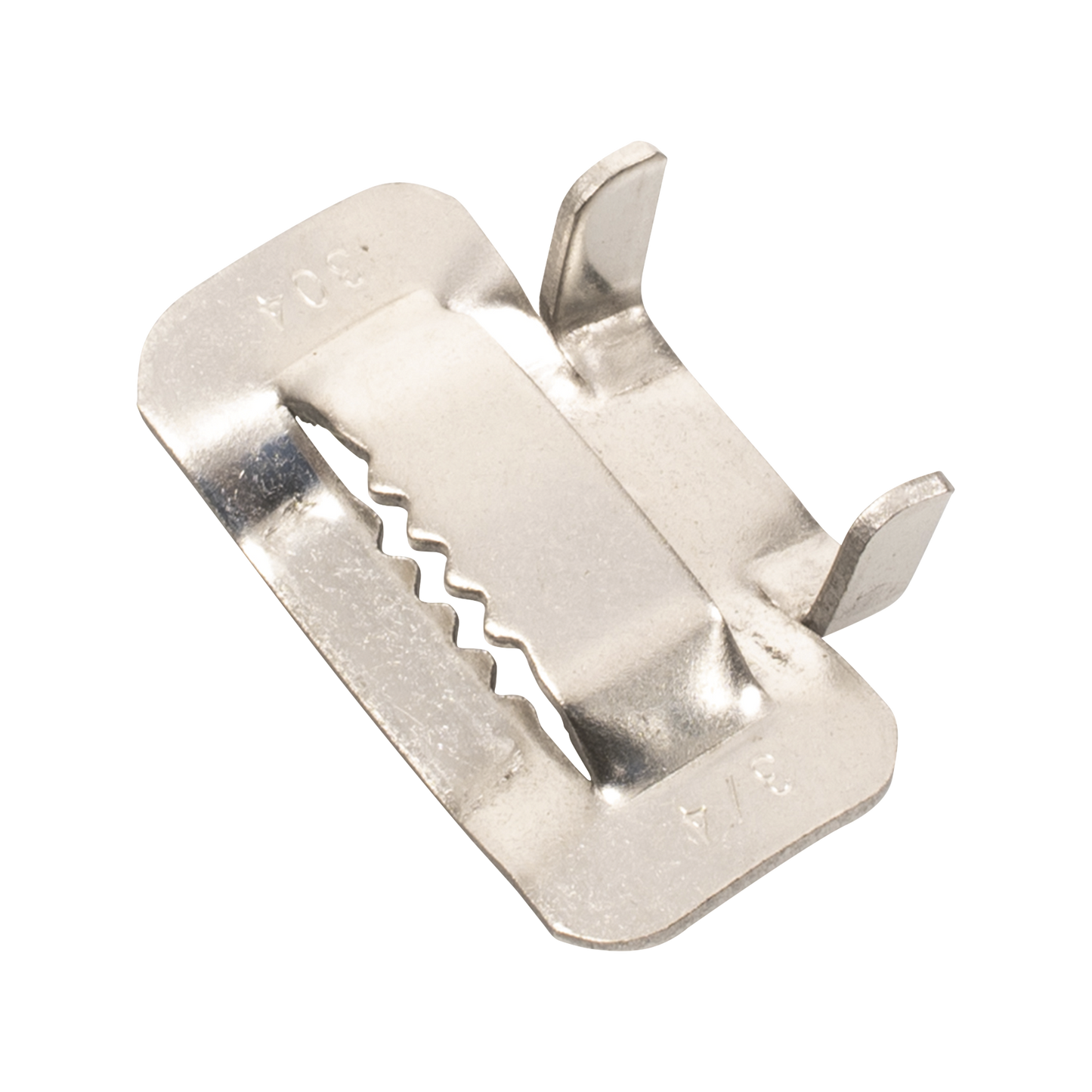 Top Quality 100 pieces, Stainless Steel Buckle Tooth Type, 3/4"