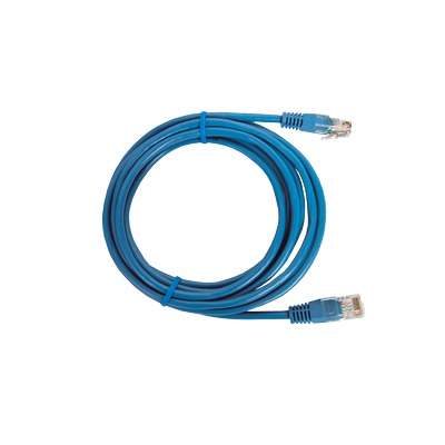 High Performance Patch Cord UTP Cat5e - 1.64 ft (0.5 m) - Blue