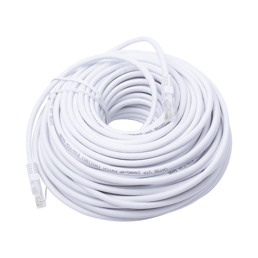 High Performance Patch Cord UTP Cat5e -  98 ft (30m) - White