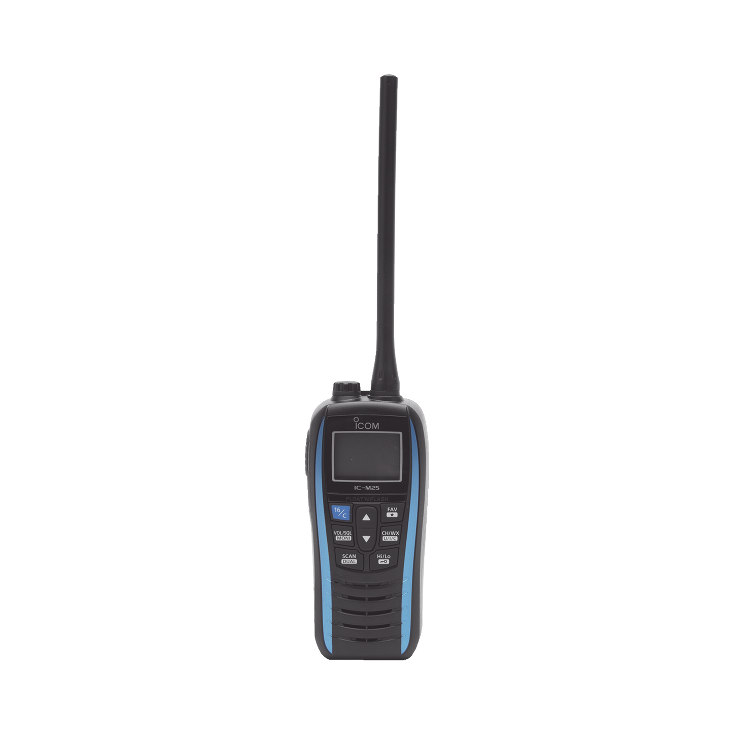 Best 5W Floating Marine VHF Handheld, Marine Blue, Frequency Range Rx: 156.050-163.275MHz Tx: 156.025-157.425MHz. Battery, Antenna and Clip Belt Included, Charger