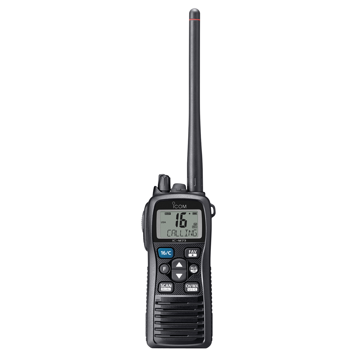 Affordable 6W, Frequency Tx 156.025–157.425 MHz / Rx 156.050–163.275 MHz, Waterproof IPX8, Portable Marine Radio MIL-810 G, AquaQuake™