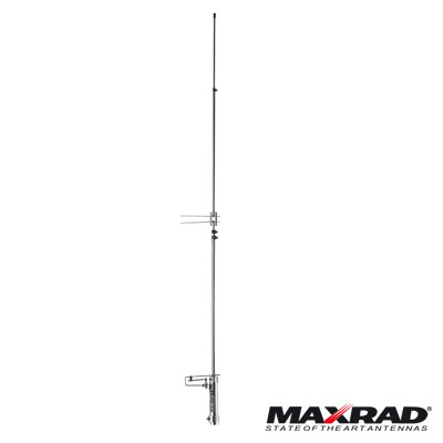 Best Frequency Range 144 - 174 MHz Vertical Collinear. 3dB at 250 W, UHF/VHF Aluminum Omnidirectional Base Antenna