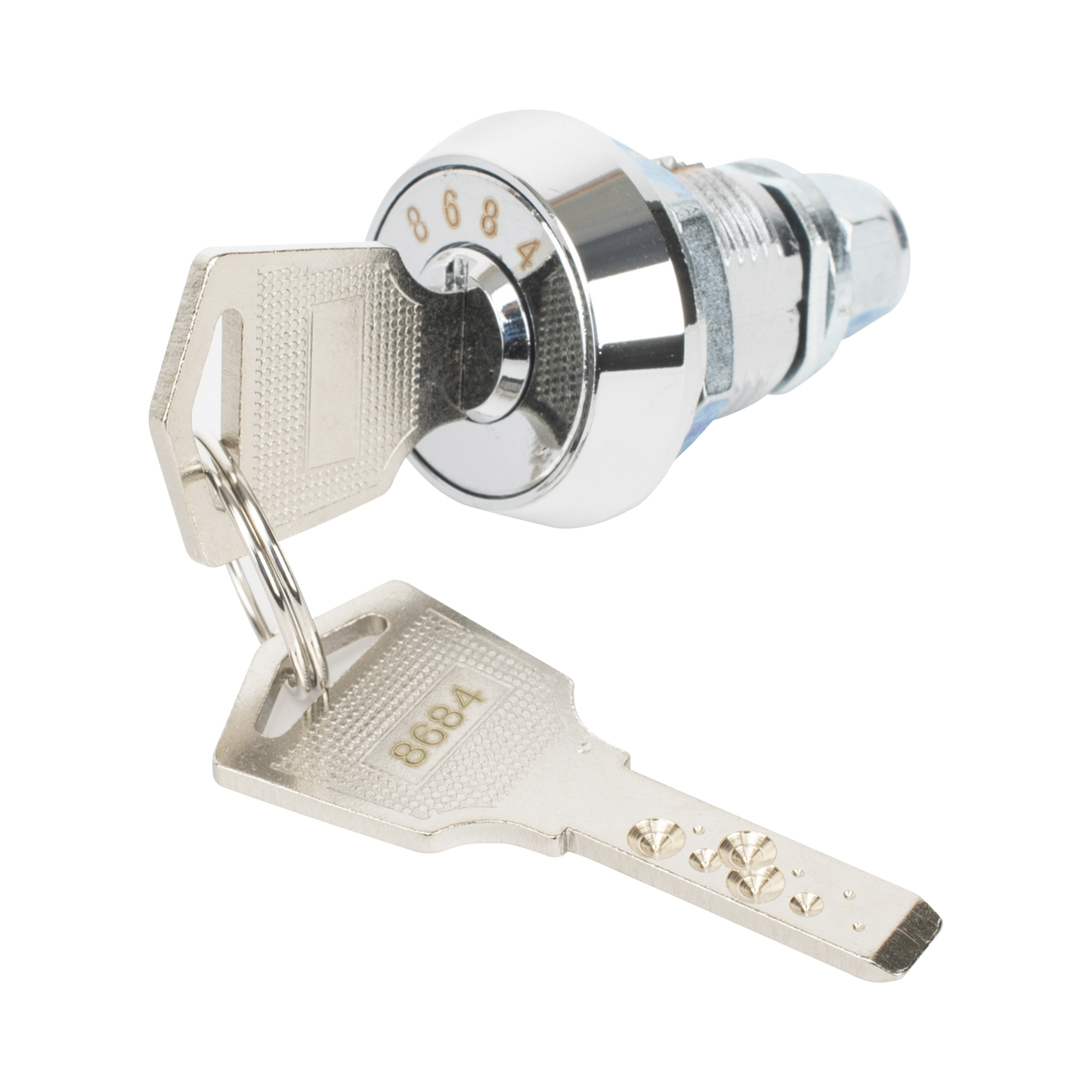 High Performance Replacement Cam Lock with Key for Metallic Cabinets