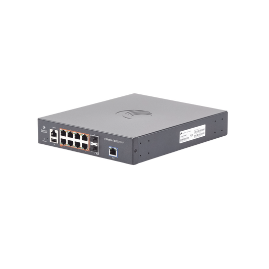 Top Quality (MX-EX2010PXA-U) Switch POE cnMatrix / 8 puertos inteligentes GB / 2 SFP / Administración desde la Nube