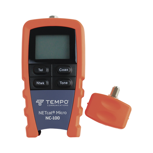 Advanced NETcat® Micro Wiring Tester for UTP, STP and Coaxial Cable