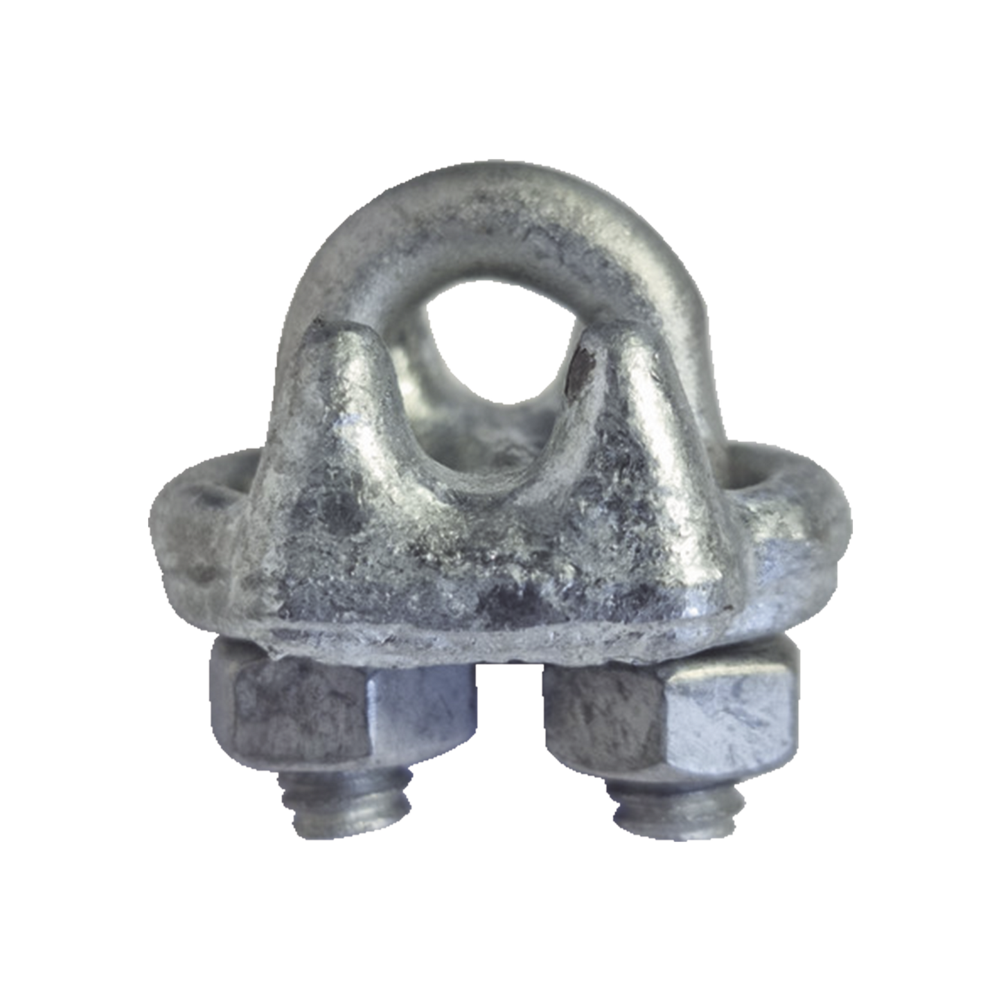 High Performance Forged Steel Clamp, Cable Clip for 1/4" Hot-Dip Galvanized Steel Cable.