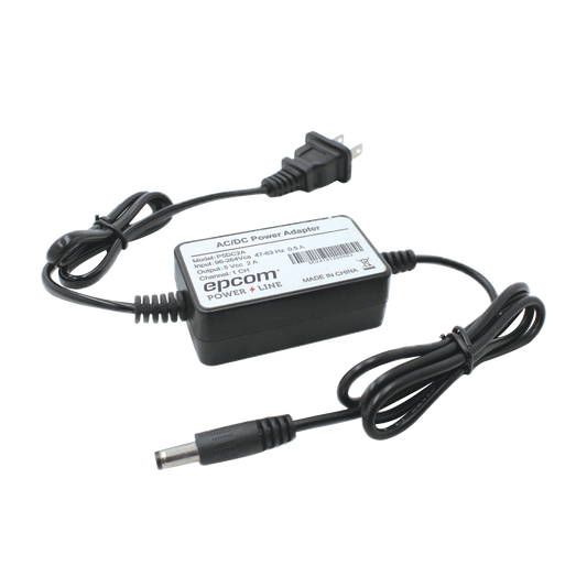 Affordable Adapter Power Supply 5 Vdc Regulated @ 2A; UL; Input voltage 100-240 VAC / With Terminal Extensions