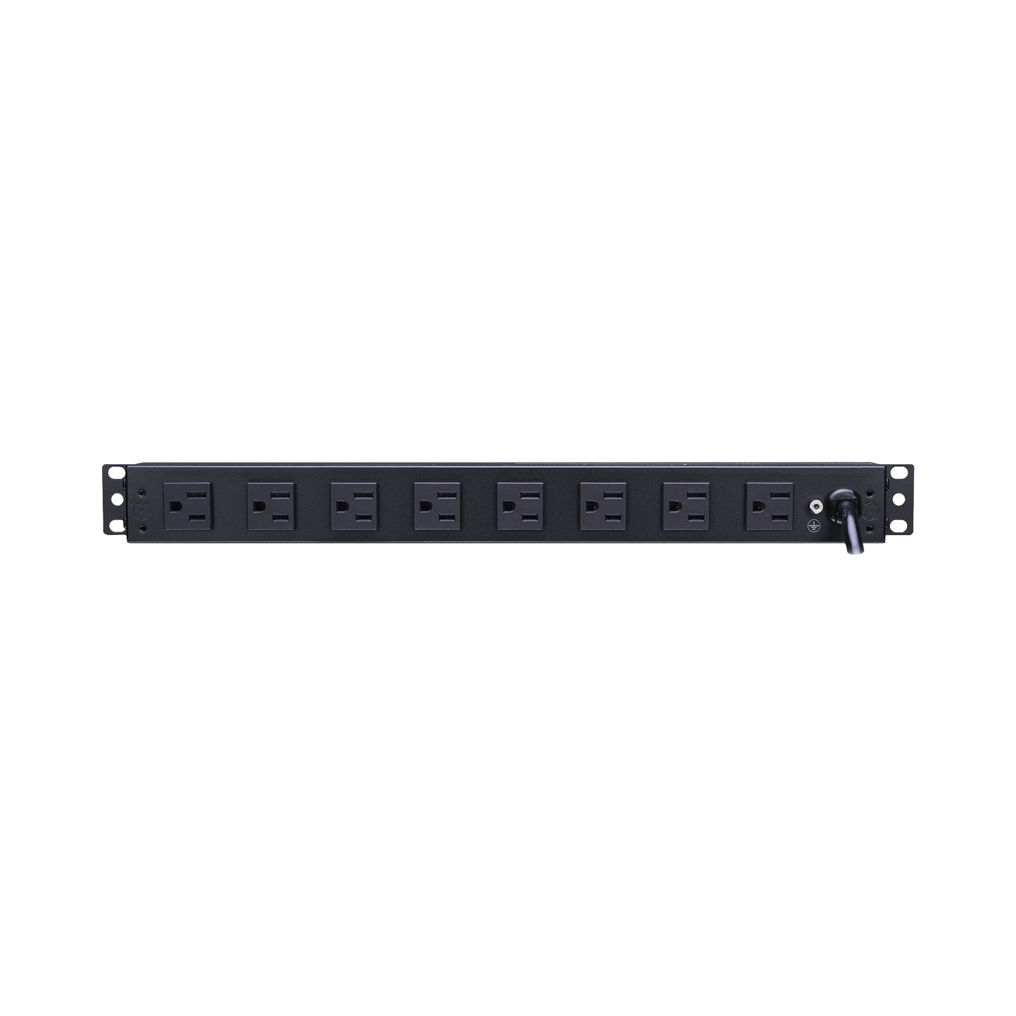 High Performance PDU For Basic Power Distribution With 8 NEMA 5-15R Sockets and NEMA 5-15P Plug