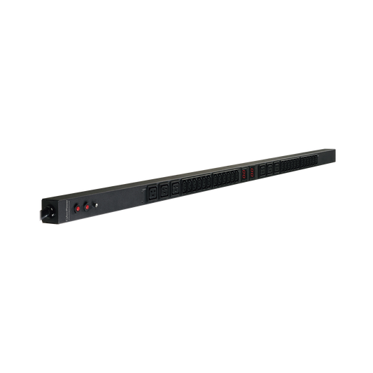 Advanced Vertical Metered PDU with 24 Outlets IEC-320 C13 and 6 Outlets IEC-320 C19 with Plug NEMA L6-30P