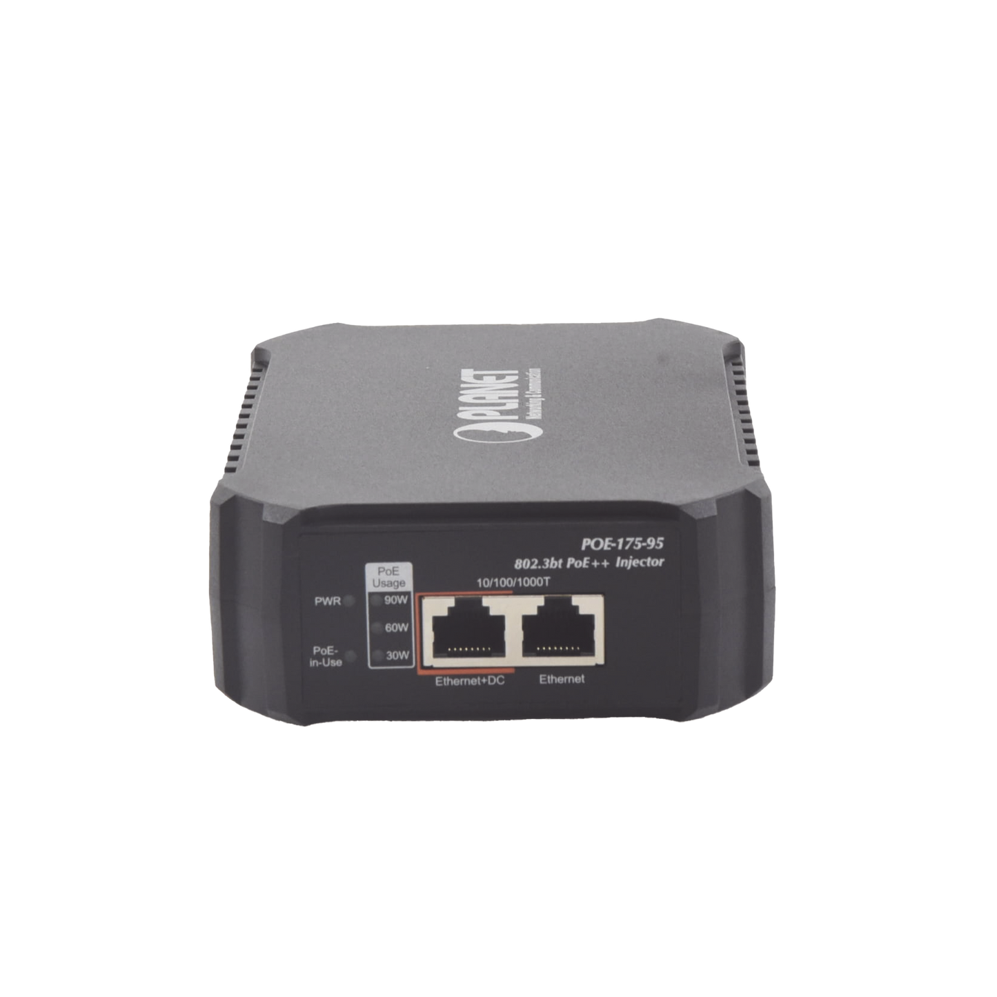 Advanced Single-Port 10/100/1000Mbps 802.3bt PoE++ Injector (95 Watts, internal PWR)