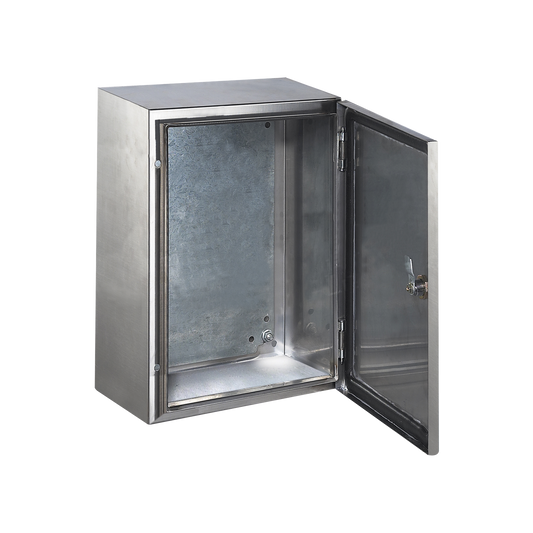 Best Stainless Steel Cabinet, Outdoor IP66 (400 x 600 x 250 mm) with Galvanized Rear Plate