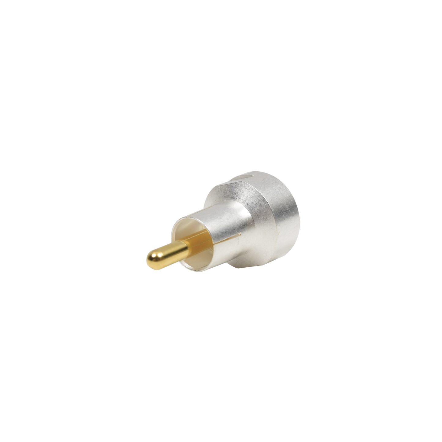 Reliable UNIDAPT Female Adaptor to RCA Male. Silver / Gold / PTFE.