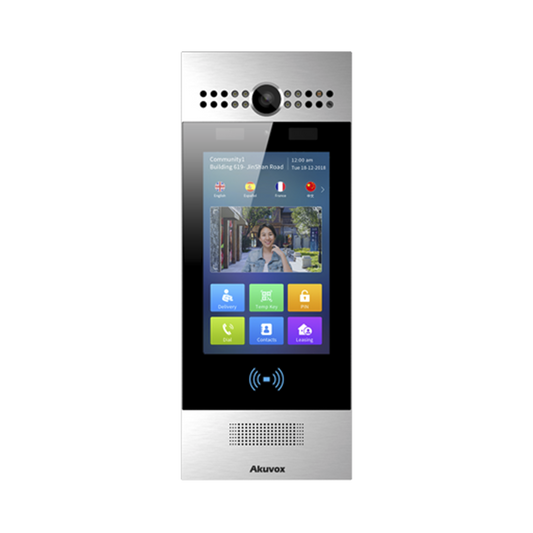 Reliable SIP Vide Doorphone / ANDROID / Facial Recognition / IP65 / IK06