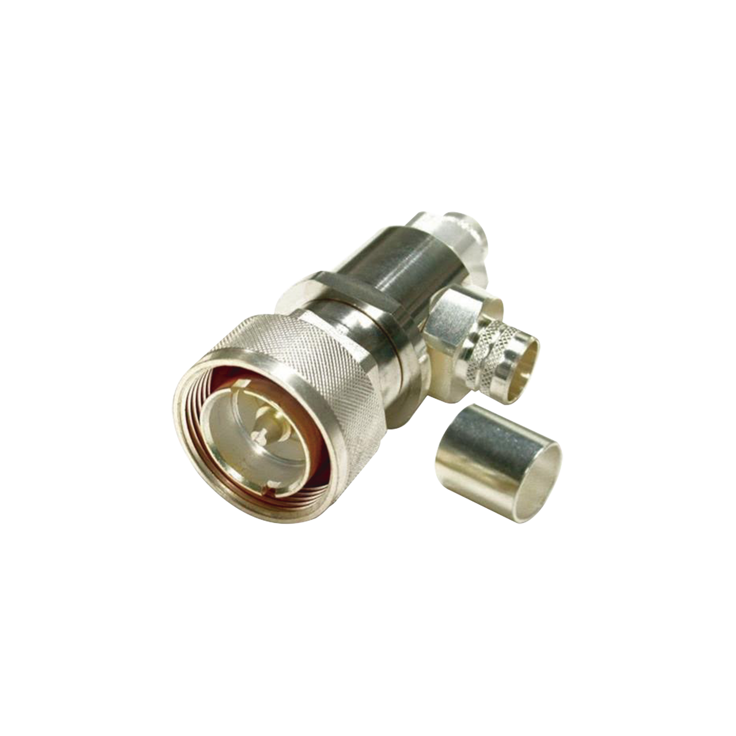 Top Quality Silver/ Silver/ PTFE., 7-16DIN Male Plug, COMBO Straight or Right Angle to Crimp on LMR-600