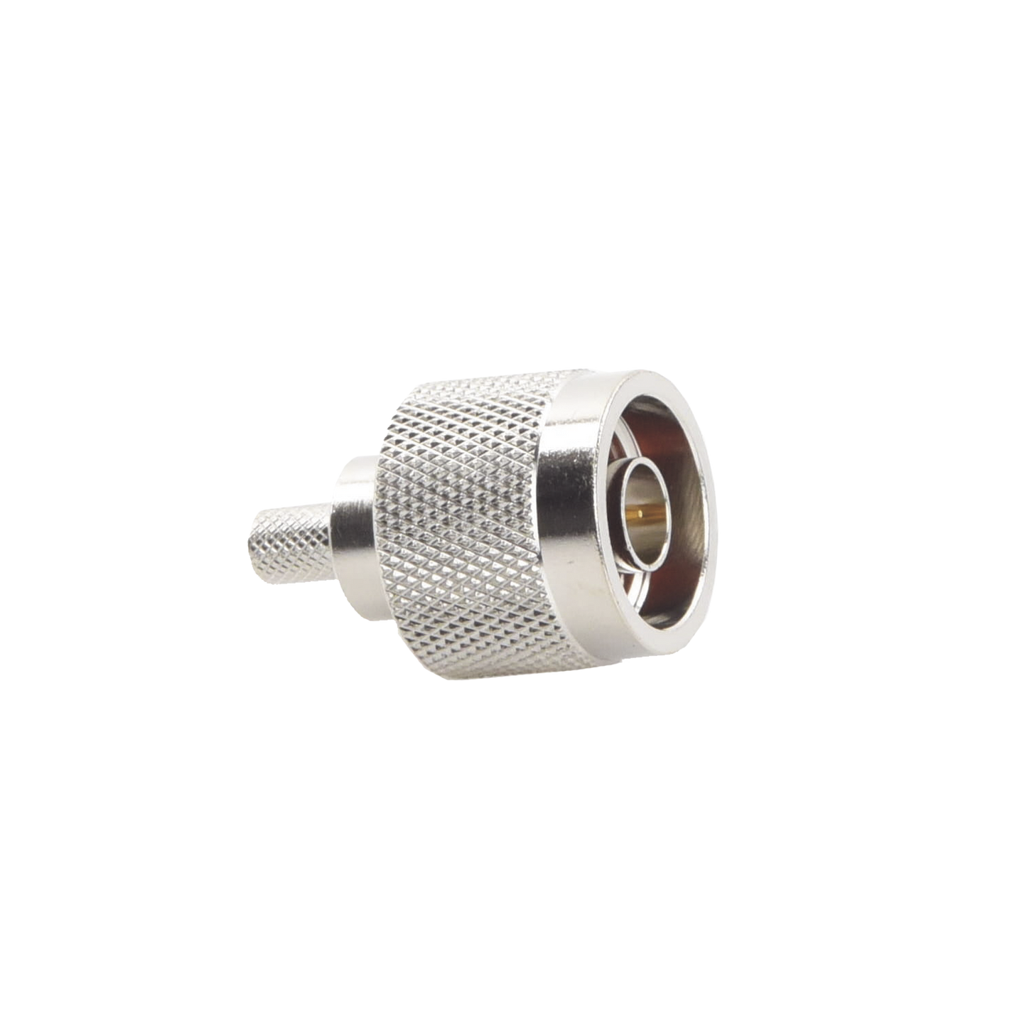 Top Quality Nickel/ Gold/ PTFE., N Male Connector with Captive PIN to Crimp on LMR-240, RG-8/X (9258) Cables