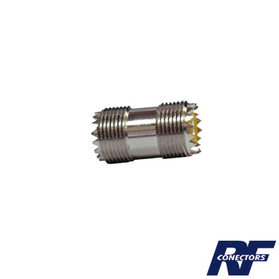 Best Nickel/ Silver/ Dap., from UHF Female (SO-239) to UHF Female (SO-239) Connector, Straight Barrel Adapter