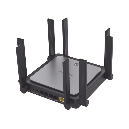 High Performance Wi-Fi 6 Dual-band Gigabit Wireless Mesh Router, 1 Gigabit WAN Port and 4 Gigabit LAN Ports