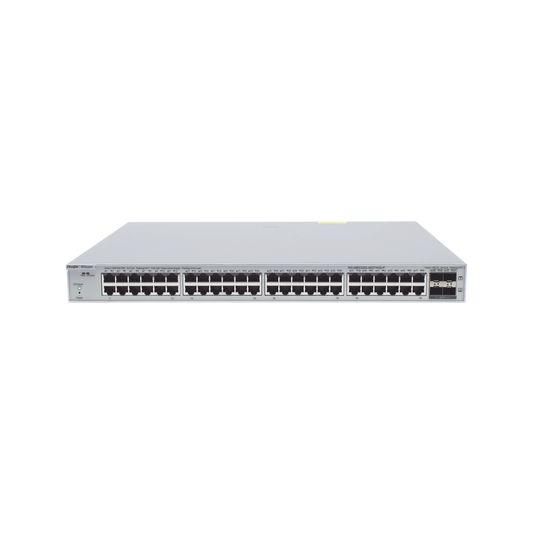 Affordable 48-Port Gigabit Layer 2 Cloud Managed PoE Switch, 4 * 10G Uplink, RG-NBS3200-48GT4XS-P