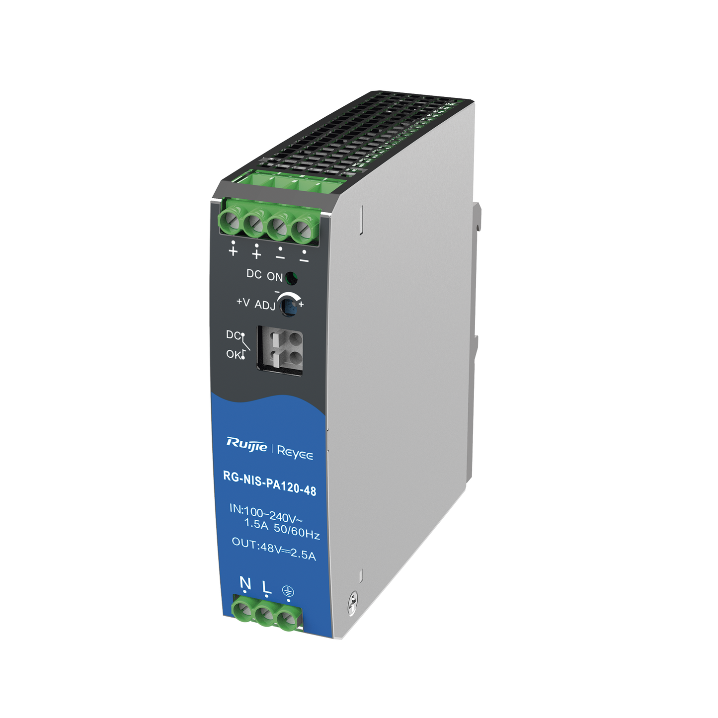 Affordable Industrial Power Supply AC/DC 120W Din-rail for Industrial Switch