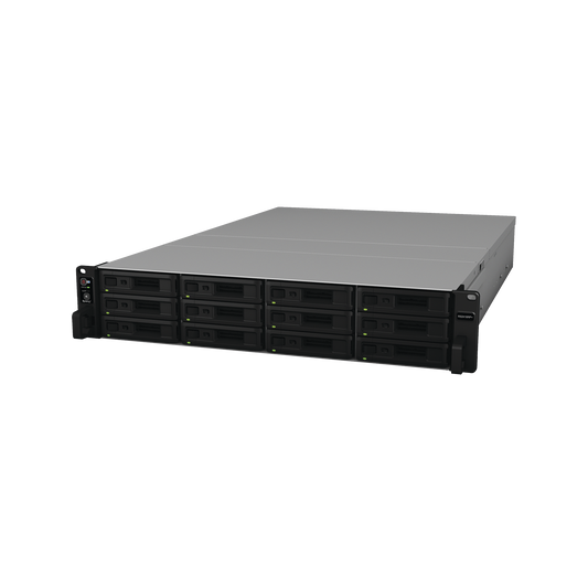 Best NAS Server for Rack of 12 Bays, up to 288TB with Redundant Power Supply