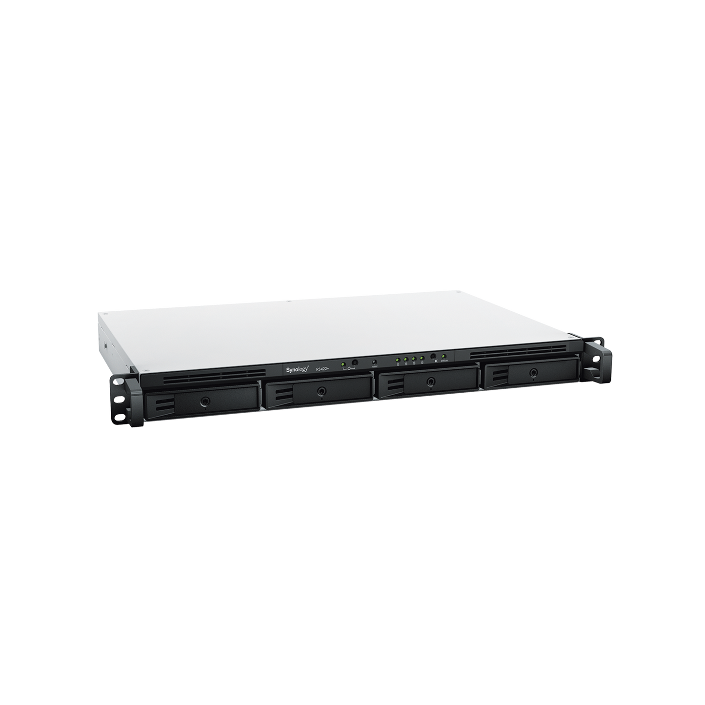 Reliable up to 128TB, NAS Server for Rack of 4 Bays, Expandable up to 8 Bays