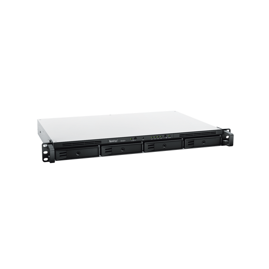 Reliable up to 128TB, NAS Server for Rack of 4 Bays, Expandable up to 8 Bays