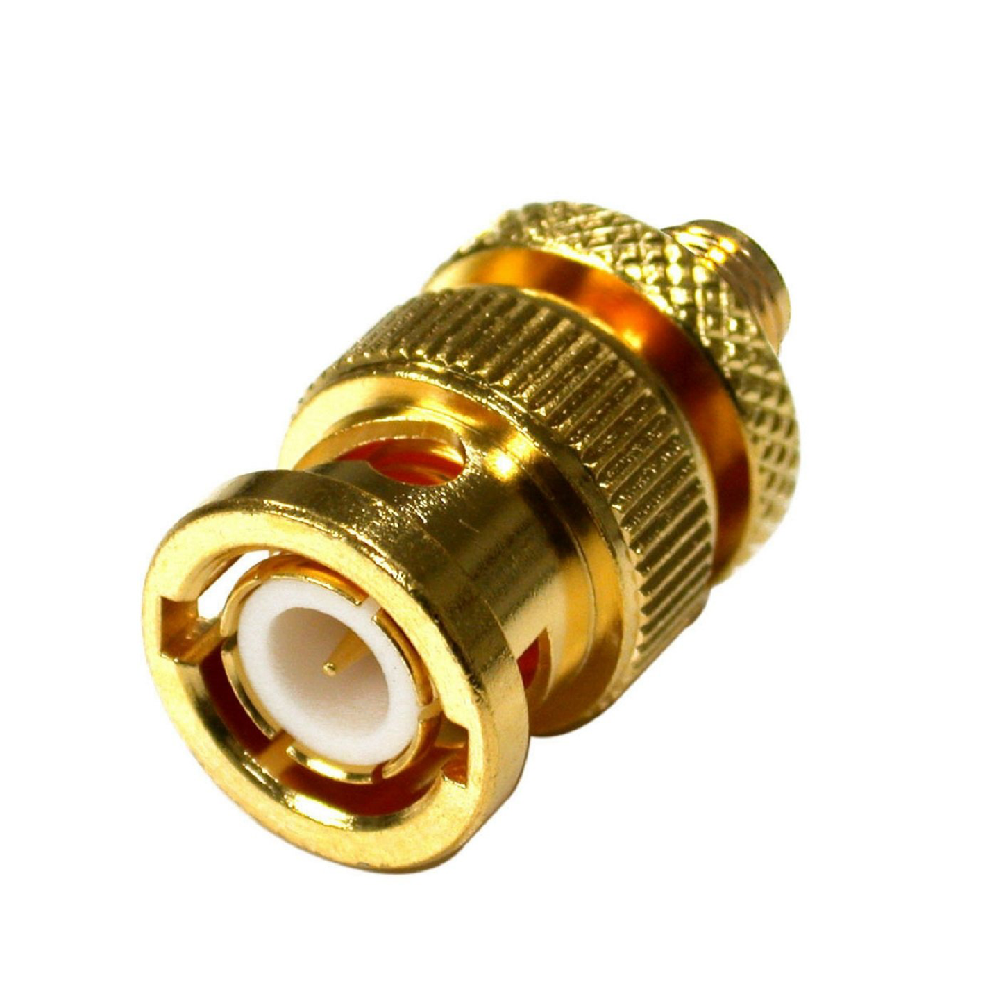 Best Gold/ Gold/ PTFE., Straight Adaptor from SMA Female to BNC Male Connector