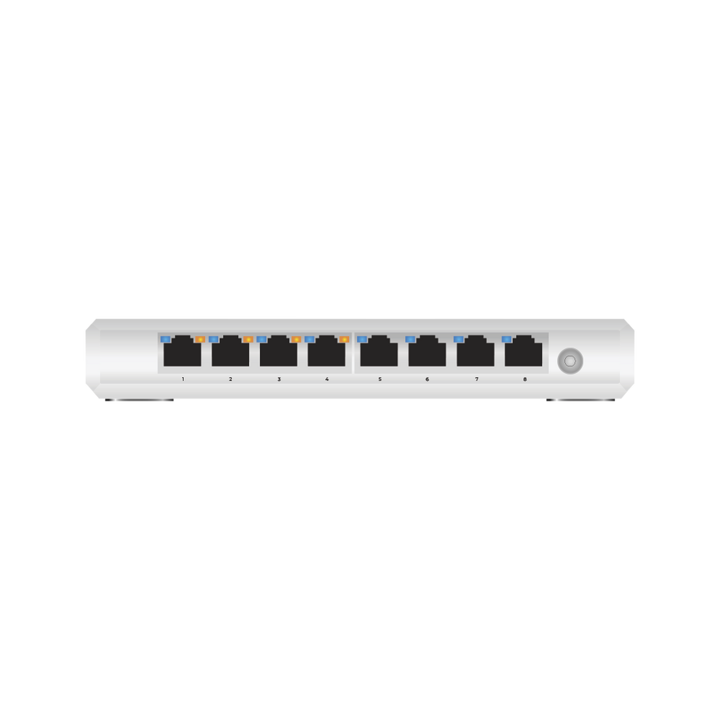 Top Quality Managed Gigabit PoE+ Switch / 8 ports 10/100/1000 Mbps / Up to 60W / Alta Labs Cloud.