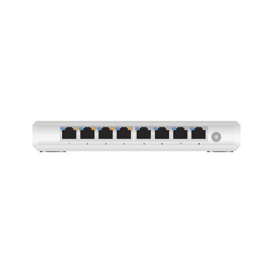 Top Quality Managed Gigabit PoE+ Switch / 8 ports 10/100/1000 Mbps / Up to 60W / Alta Labs Cloud.