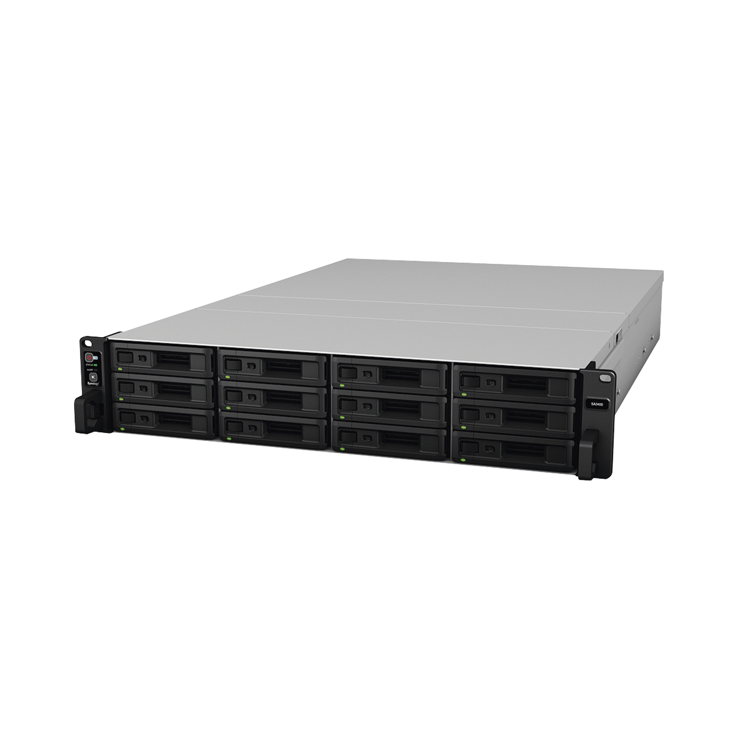 Reliable up to 1,536TB of Storage, Rack NAS Server 12 Bays, Expandable up to 180 Bays