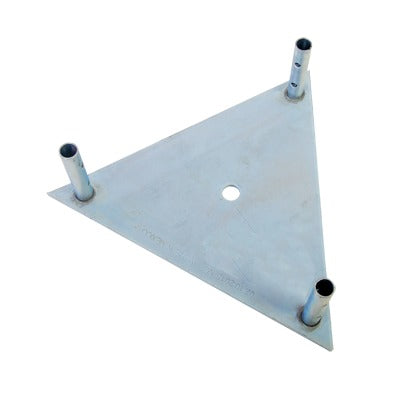 Advanced Hot-Dip Galvanized, 1/4" Base Plate for STZ35G Tower Section