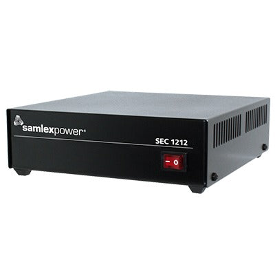 Reliable SAMLEX Desktop Switching Power Supply, 12 Vdc at 10 A Maximum Output